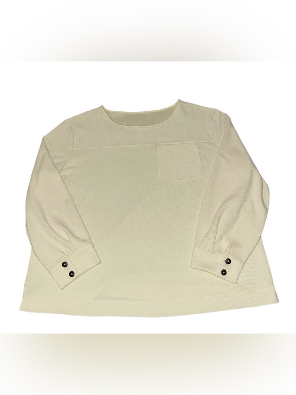 Dillards Pastel Yellow 3/4 Sleeve